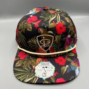 Greg Lutzka Hat Men S-M Hawaiian Skate Grassroots Snap Back Cap New‎